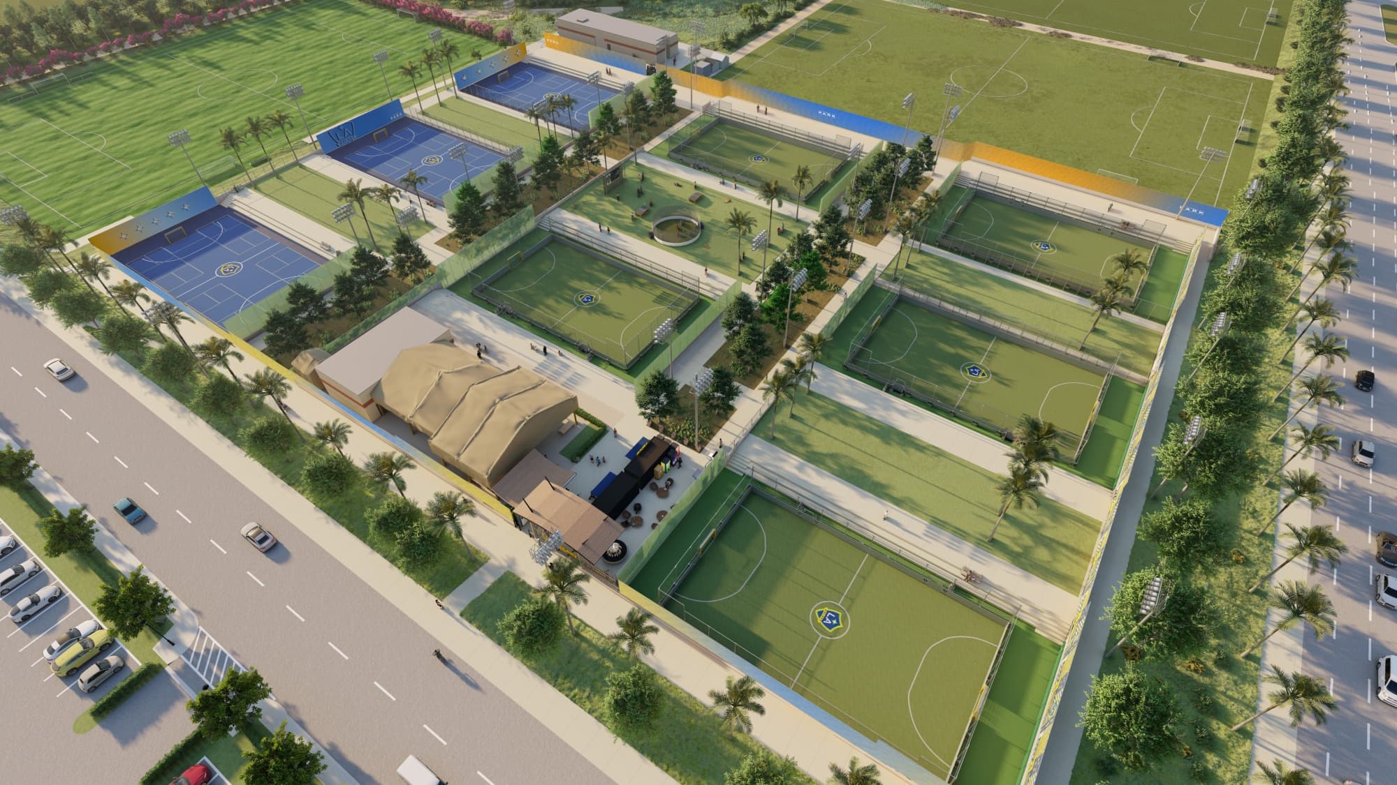 LA Galaxy Park (Taktika Padel)